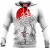 Samurai Fleece-Hoodie
