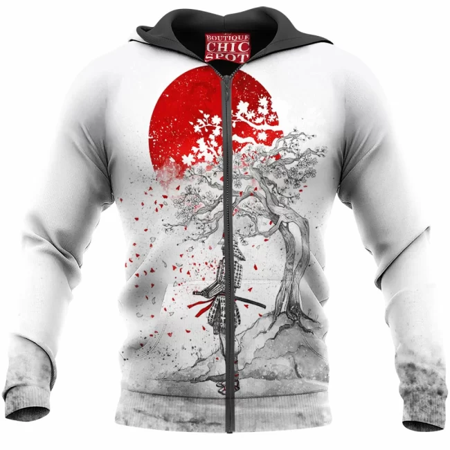 D HANG Boutique 10743 Zip Hoodie