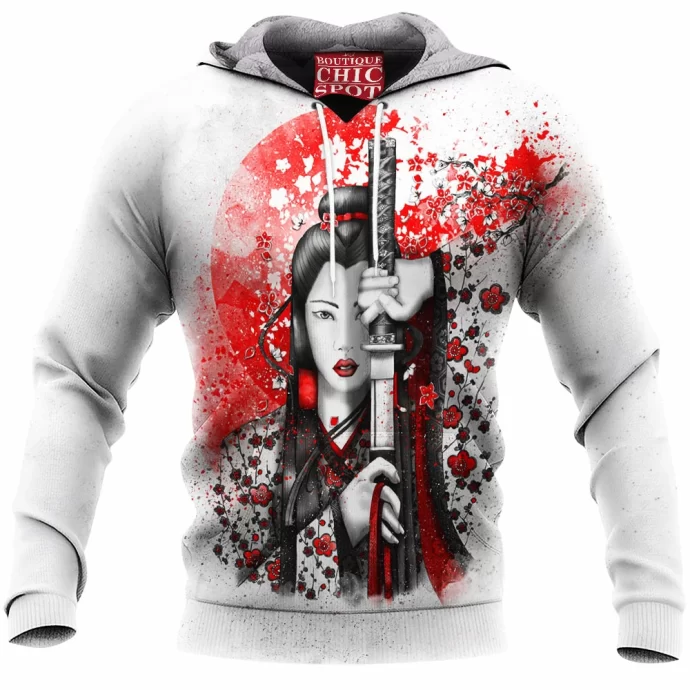 Beauty Samurai Fleece Hoodie