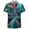Neon City Hawaiian-Shirt