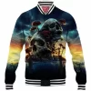Skull Baseball-Jacket