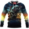 Skull Fleece-Hoodie