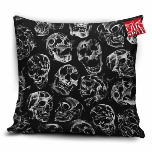 Wicked Tossed Skulls Pillow Cover
