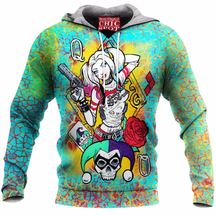 Harley Quinn Fleece Hoodie