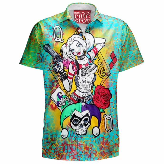 Harley Quinn Hawaiian Shirt