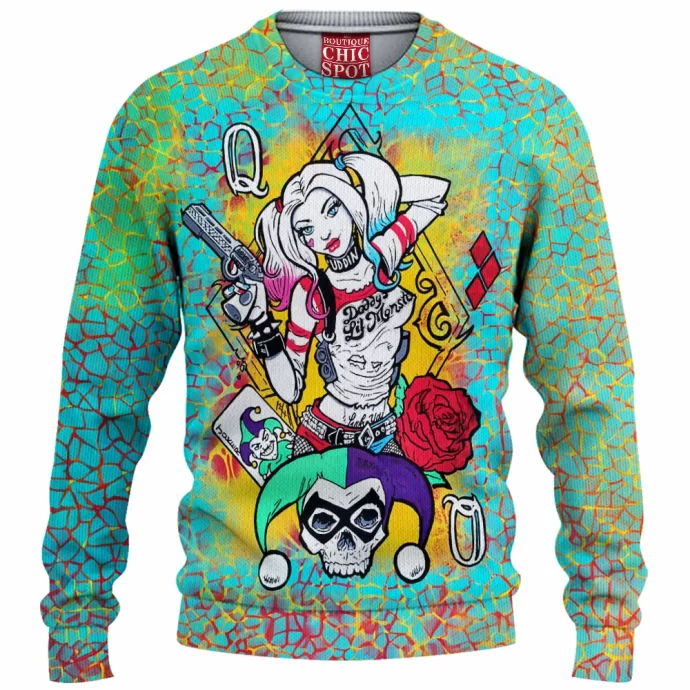 Harley Quinn Knitted Sweater