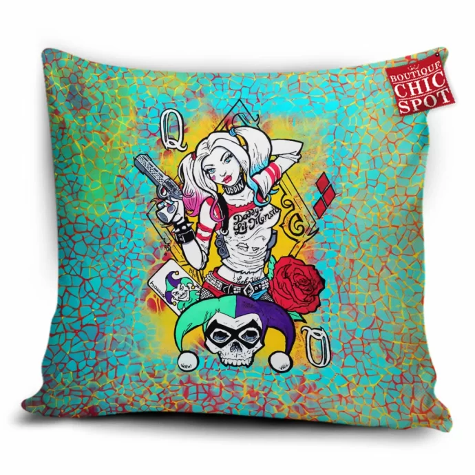 Harley Quinn Pillow Cover