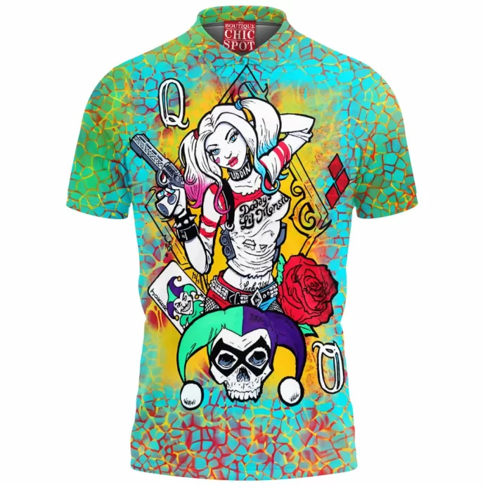 Harley Quinn Polo Shirt