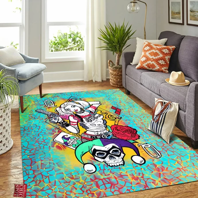 Harley Quinn Rectangle Rug