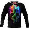 Skull Fleece-Hoodie