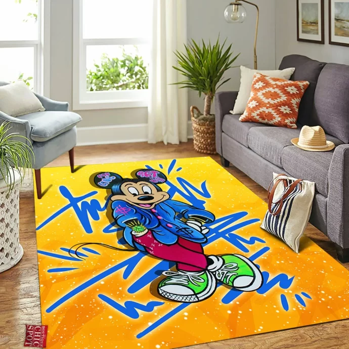 Mickey Mouse Rectangle Rug