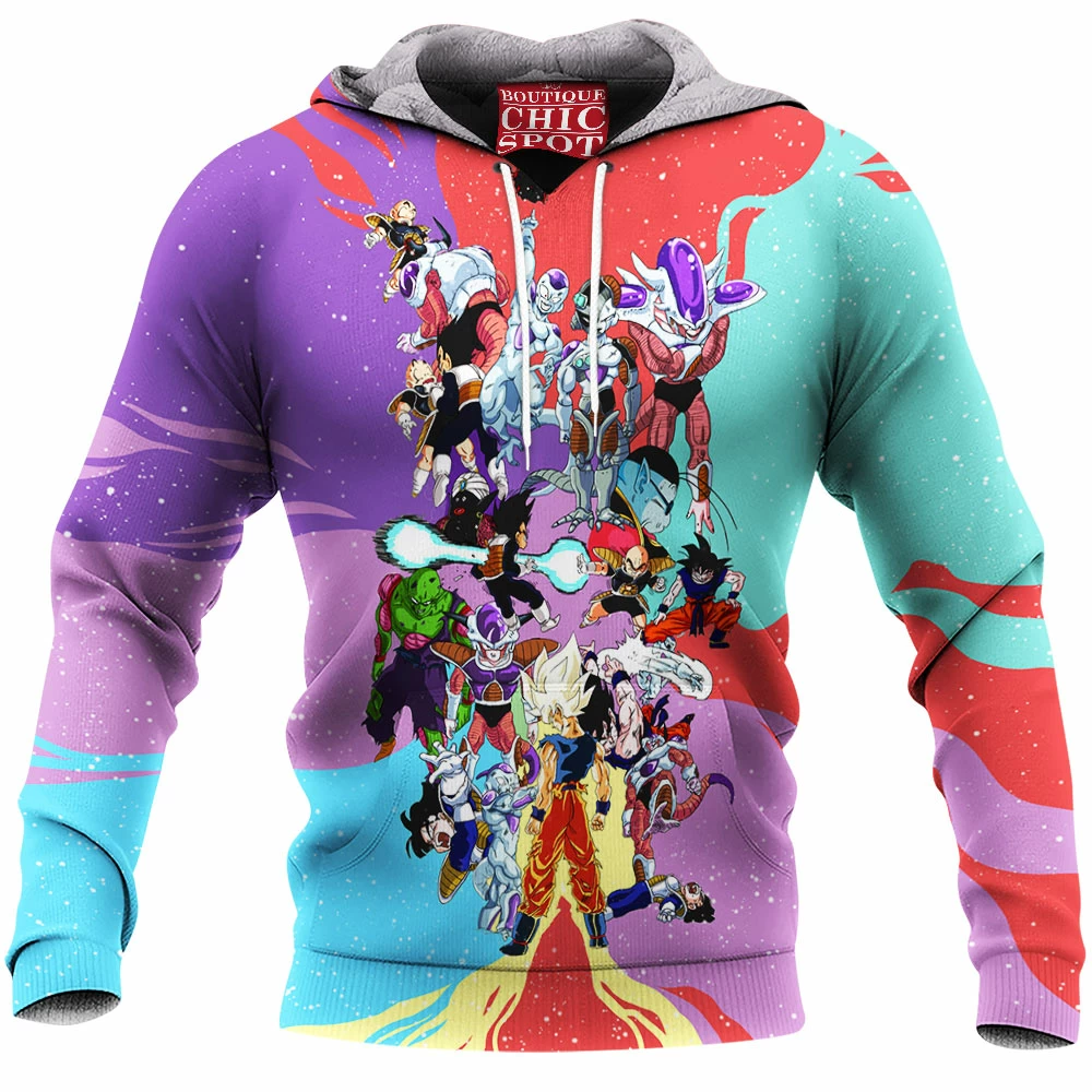 Anime Fleece-Hoodie, Dragon Ball Fleece-Hoodie 1 D HANG Boutique 11011 Fleece Hoodie