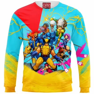 Comic Sweatshirt, X-men Sweatshirt, Superhero Sweatshirt
