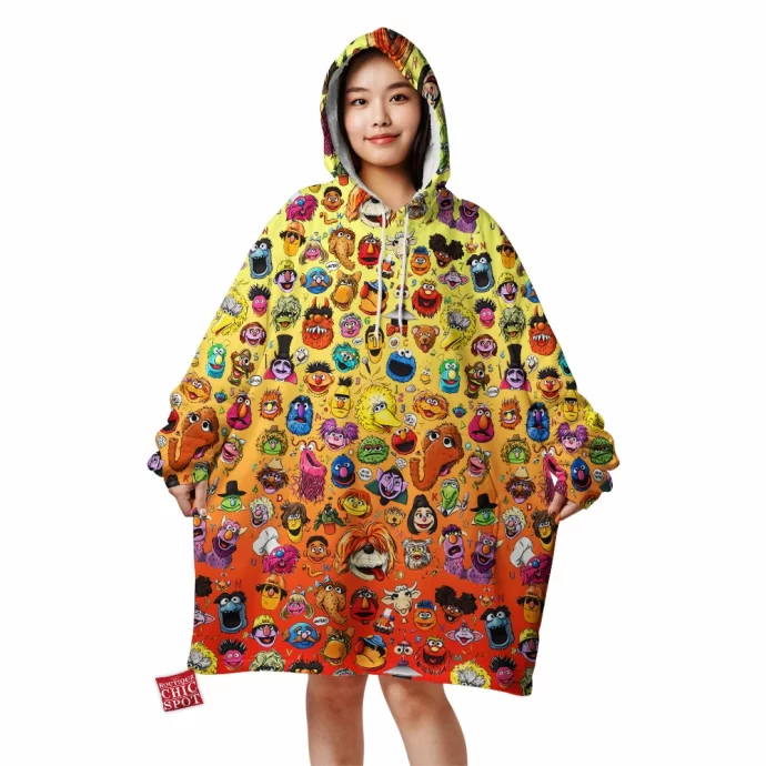 The Muppets Blanket Hoodie