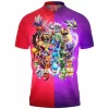 Anime Polo Shirt, Pokemon Polo Shirt