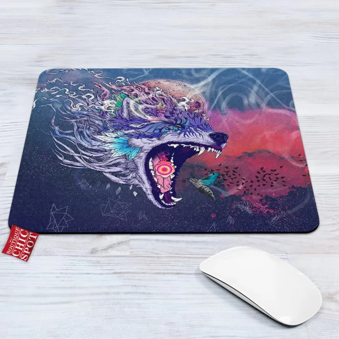 Wolf Mouse Pad