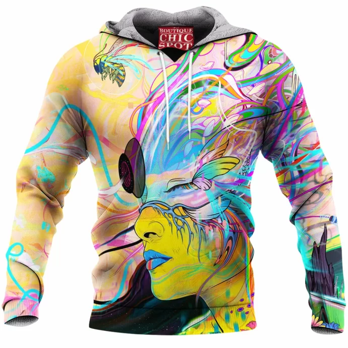 D HANG Boutique 11070 Fleece Hoodie