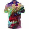 Dragon Polo Shirt, Fantasy Polo Shirt