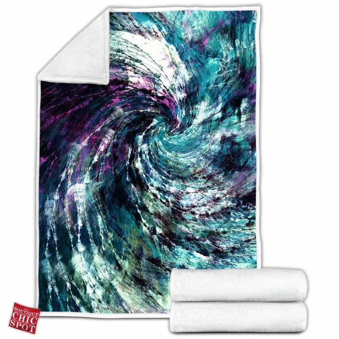 Rough Cuts Fleece Blanket