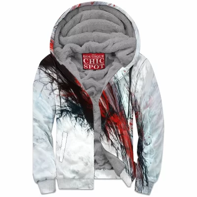 Backstabbed Zip-Fleece-Hoodie