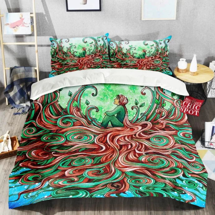 Growing Like Vines Bedding Set