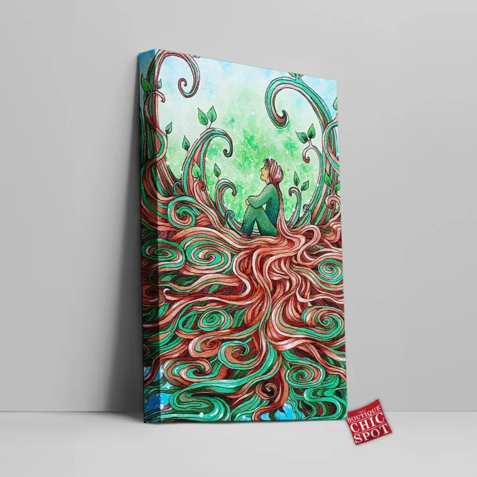 Growing Like Vines Canvas Wall Art