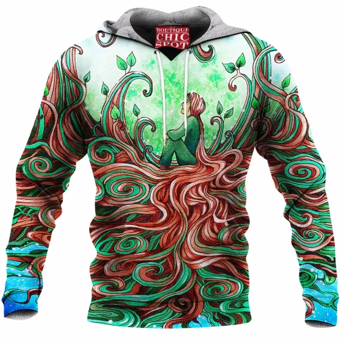 Growing Like Vines Fleece Hoodie