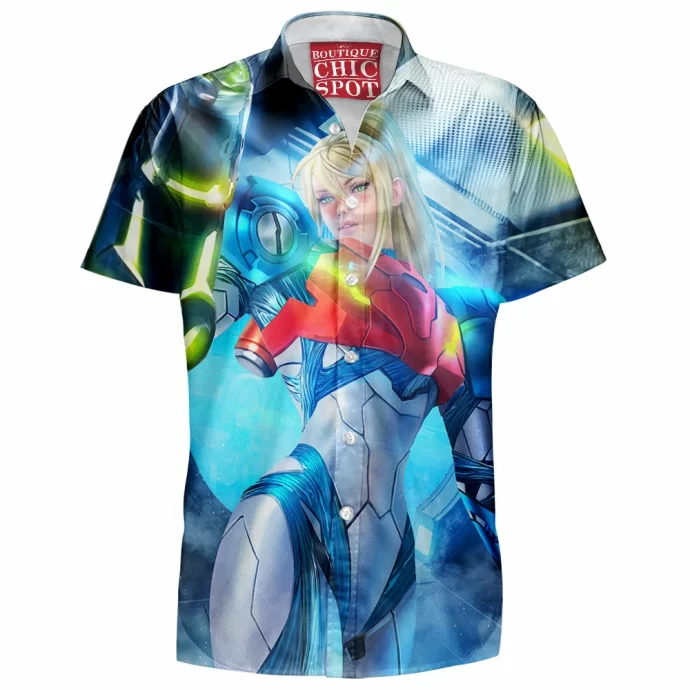 Samus Aran Hawaiian Shirt