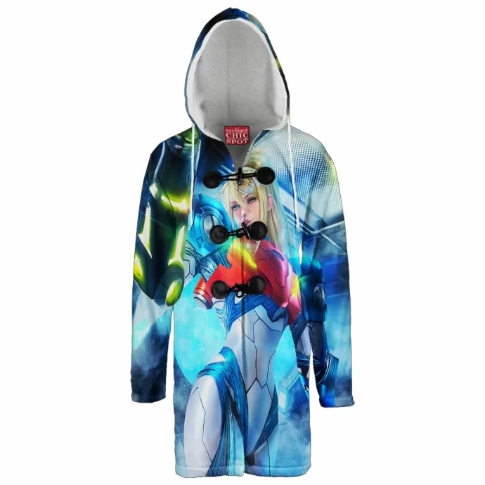 Samus Aran Hooded Cloak Coat