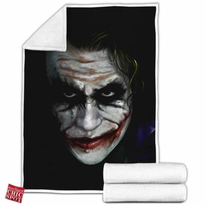 The Joker Fleece Blanket