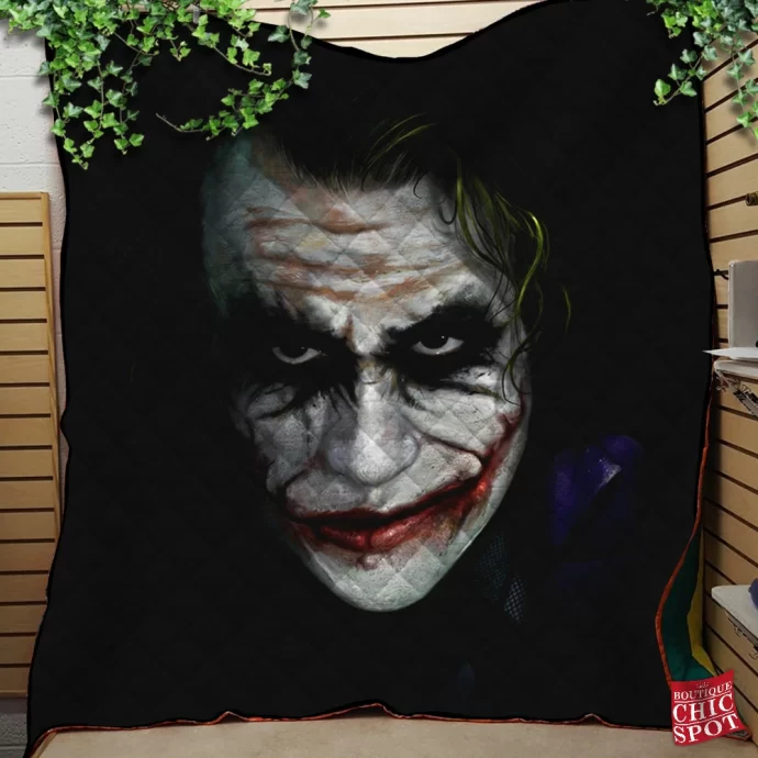 The Joker Quilt Blanket