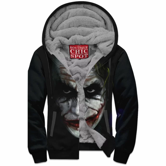 The Joker Zip Fleece Hoodie