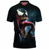 Comic Polo Shirt, Venom Polo Shirt