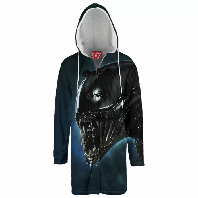 Alien Hooded Cloak Coat