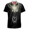 Alien Hawaiian-Shirt, Horror Hawaiian-Shirt, Sci-Fi Hawaiian-Shirt