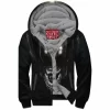 Alien Zip-Fleece-Hoodie, Horror Zip-Fleece-Hoodie, Sci-Fi Zip-Fleece-Hoodie