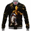 Droids Baseball-Jacket, Star Wars Baseball-Jacket, Sci-Fi Baseball-Jacket