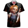 Child's Play Hawaiian-Shirt, Chucky Hawaiian-Shirt, Horror Hawaiian-Shirt