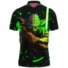 Sci-Fi Polo Shirt, Star Wars Polo Shirt, Yoda Polo Shirt