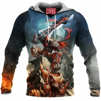 Darksiders Fleece-Hoodie, Game Fleece-Hoodie, War Fleece-Hoodie