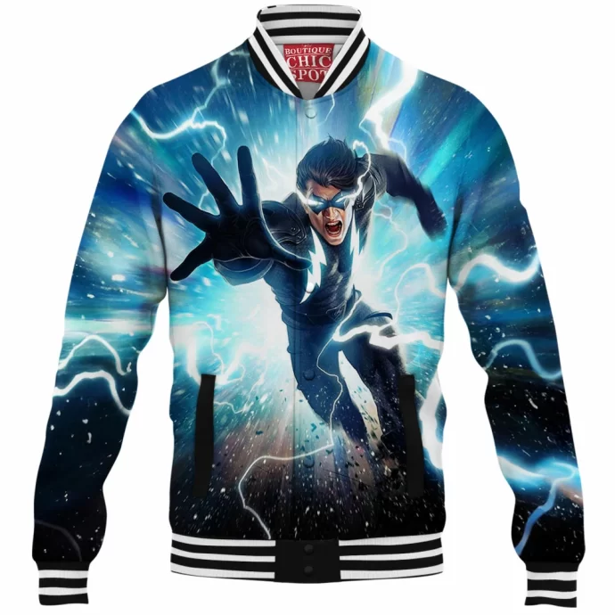 Electric Man Baseball Jacket