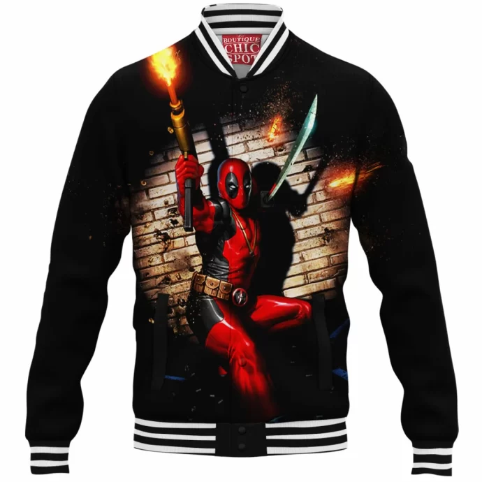 Deadpool Baseball Jacket