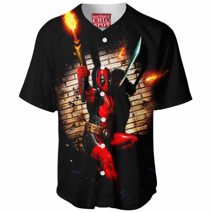 Deadpool Baseball Jersey