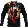 Comic Fleece-Hoodie, Deadpool Fleece-Hoodie