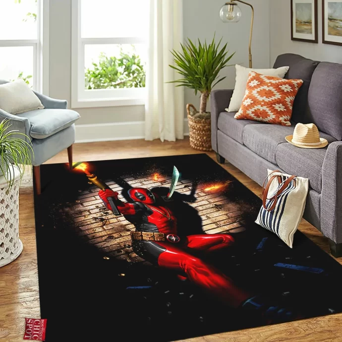 Deadpool Rectangle Rug