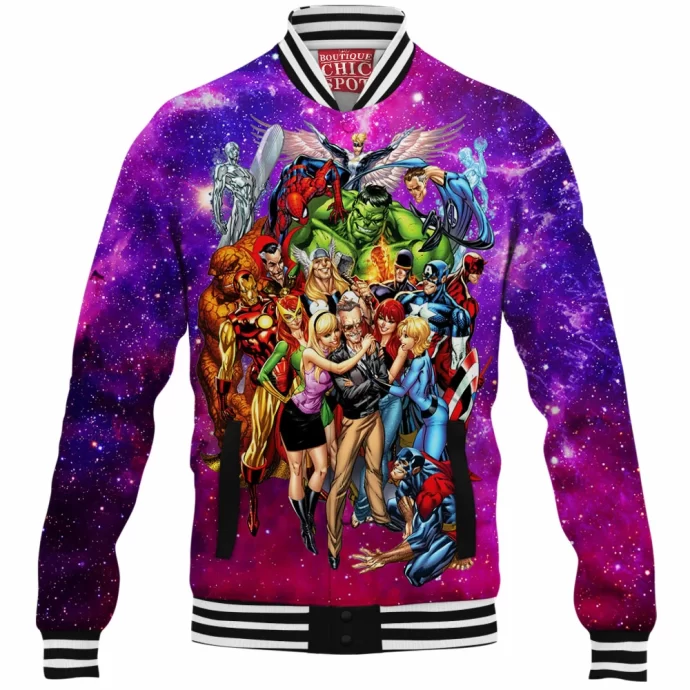 Stan Lee Marvel Baseball Jacket