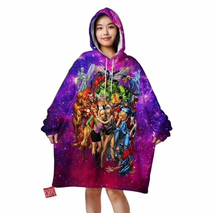 Stan Lee Marvel Blanket Hoodie