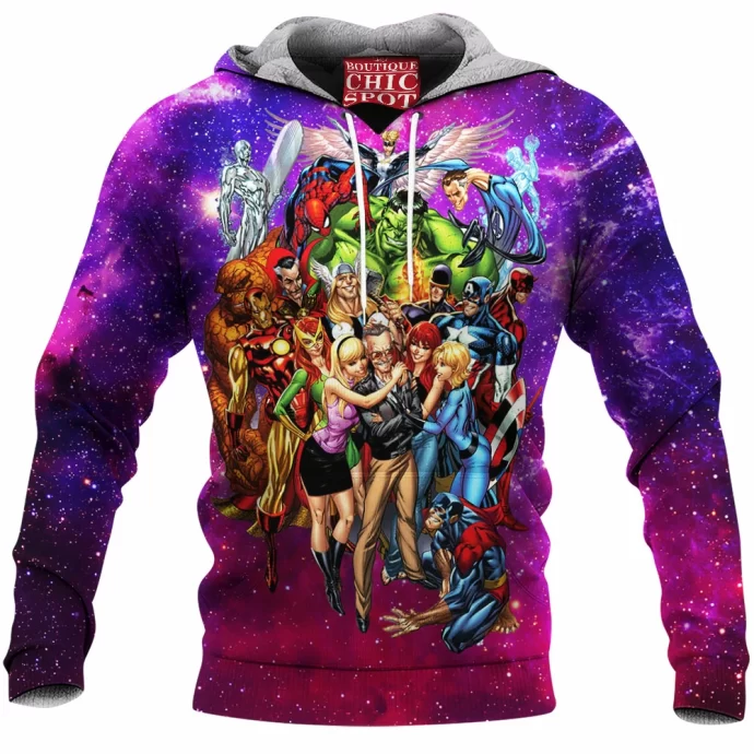 Stan Lee Marvel Fleece Hoodie