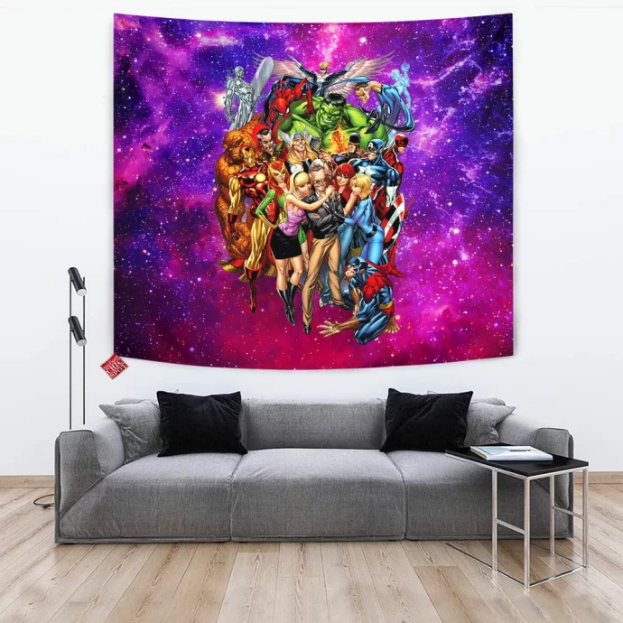 Stan Lee Marvel Tapestry