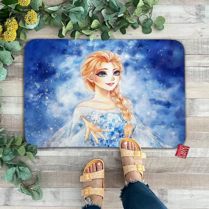 Snow Queen Elsa Doormat